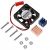 Kit Disipadores de cobre y aluminio para Raspberry Pi 2 /3 + Ventilador 5v