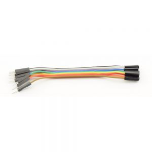 Cables Jumper / Dupont x 10 Macho - Hembra 10 cm