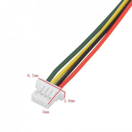 Cable Conector JST Hembra JST1.25 4P